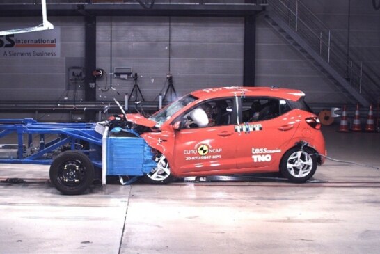 7 моделей на испытаниях Euro NCAP: Honda и Hyundai оказались не готовы к новым краш-тестам