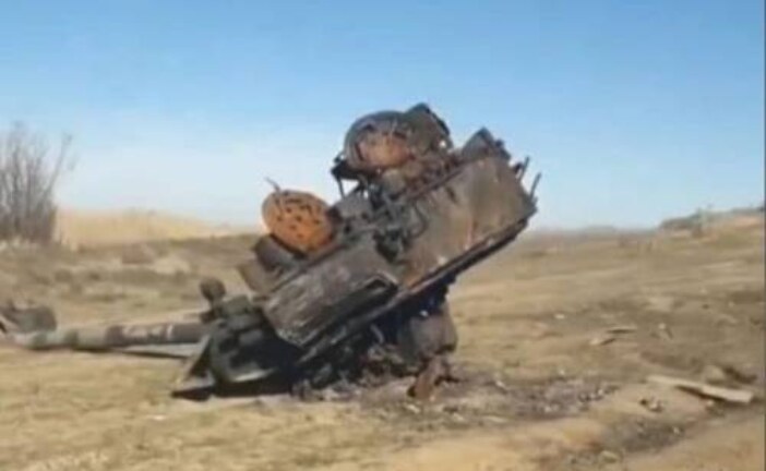Первый случай уничтожения танка Т-90: подбили в Карабахском конфликте