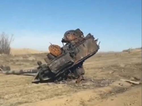 Первый случай уничтожения танка Т-90: подбили в Карабахском конфликте