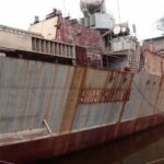 В Сети невесело пошутили о судьбе злополучного крейсера «Украина»