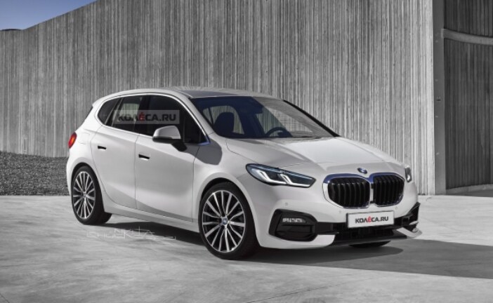 BMW 2 Series Active Tourer следующего поколения: новые изображения