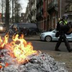 Число задержанных в ходе беспорядков в Нидерландах превысило 150 человек