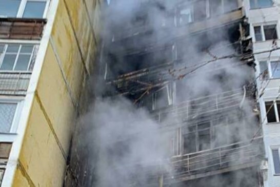 После пожара в жилом доме в Новой Москве госпитализировали 12 человек