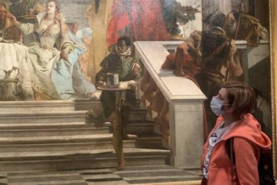 Клеопатра и Антонио устроили пир в Пушкинском музее