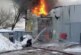 Пожар в московском ангаре локализовали