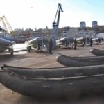 Вместо корветов Украина получила из США резиновые лодки