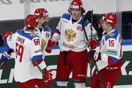 Сборная России разгромила чехов и досрочно стала победителем Еврохоккейтура