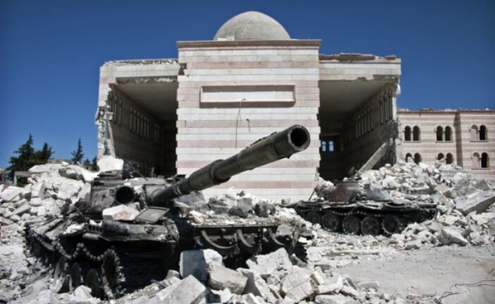 На границе Сирии нашли туннель с десятками новых танков ВС Турции