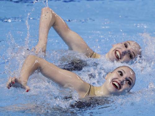 Синхронистки Ромашина и Колесниченко два раза завоевывали золото чемпионата Европы