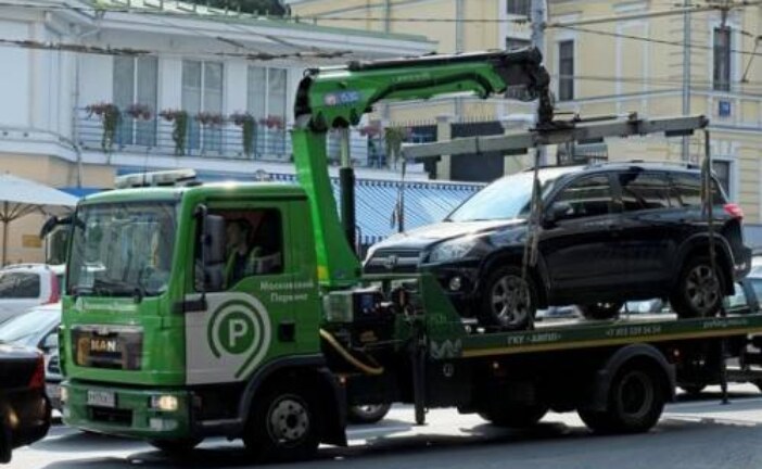 Назван самый эвакуируемый автомобиль в Москве