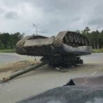 В Южно-Сахалинске военные потеряли танк
