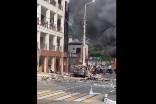 Очевидцы описали взрыв отеля в Геленджике: «Думали, что землетрясение»
