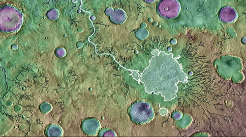 Ученые выяснили, как сформировались речные долины на Марсе
