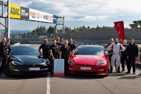 Tesla Model S Plaid стала самым быстрым серийным электромобилем Нюрбургринга