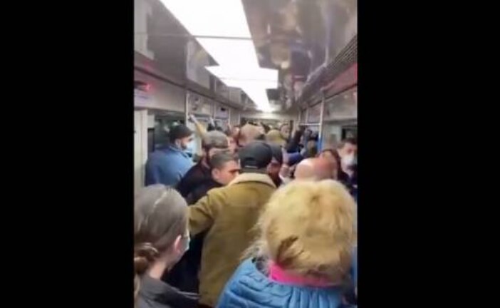 Свидетель по инциденту с кавказцами в метро Москвы стала обвиняемой