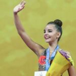 Российская гимнастка Дина Аверина завоевала два золота чемпионата мира