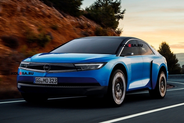 Opel готовит новинку в сегменте SUV: первое изображение Manta-e