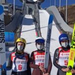 Россиянки победили в прыжках на лыжах на олимпийском трамплине