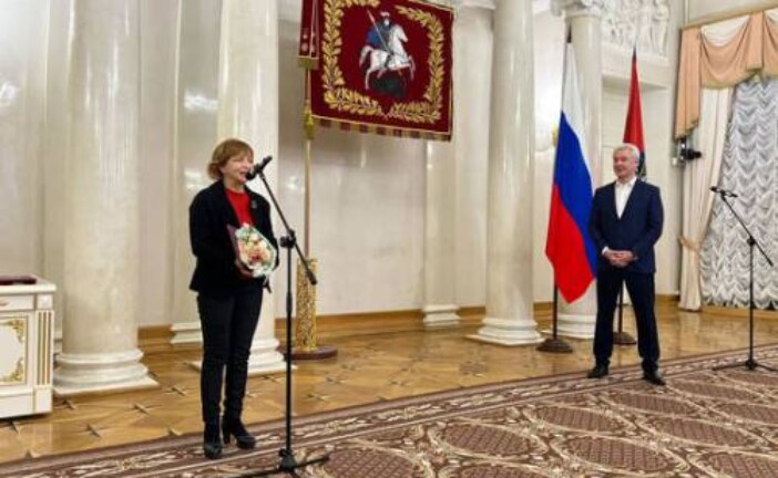 Марина Райкина получила премию Москвы в области журналистики
