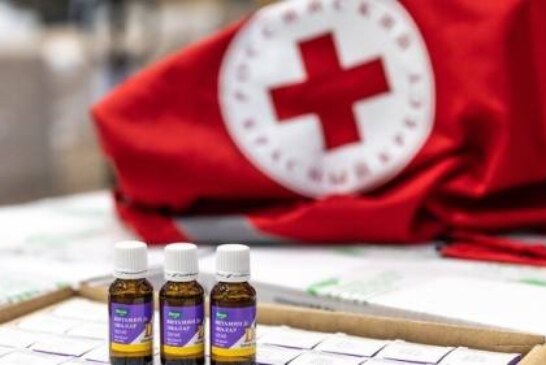 Компания «Эвалар» передала Российскому Красному Кресту партию витамина D3