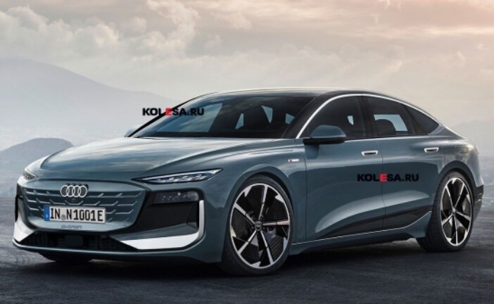 Audi готовит лифтбек A6 e-tron: первое изображение спортивной «пятидверки»