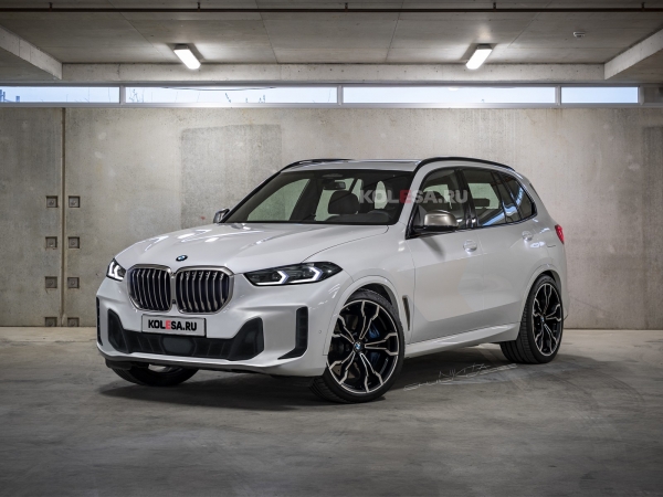 Рестайлинговый BMW X5 (G05): новые изображения