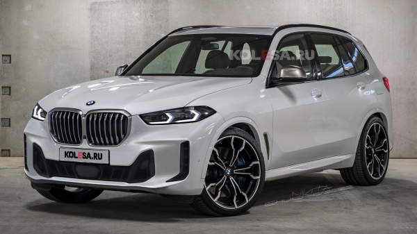 Рестайлинговый BMW X5 (G05): новые изображения