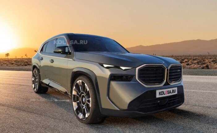 Серийный BMW XM: новые изображения